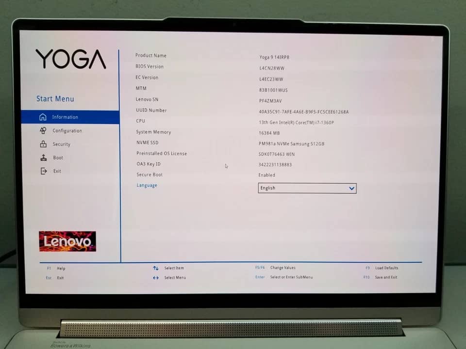 Lenovo Yoga 9 2-in-1 Computers 1TB 16GB New