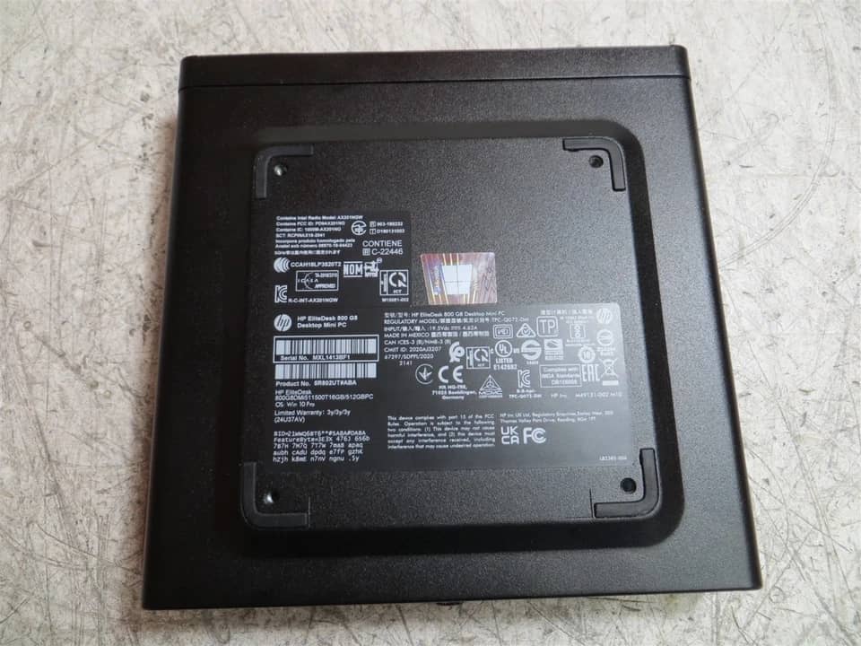 HP EliteDesk 800 G8 Computers 256GB 16GB Refurbished - Acceptable
