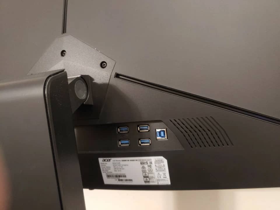 Acer ED347CKR Monitors Black Open-Box Excellent