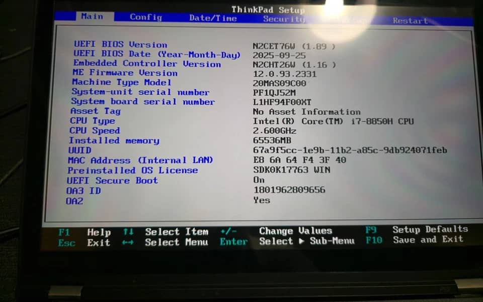 Lenovo ThinkPad P52 Computers 128GB Refurbished - Excellent