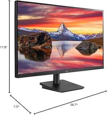 LG 27MP400 Monitors New Black
