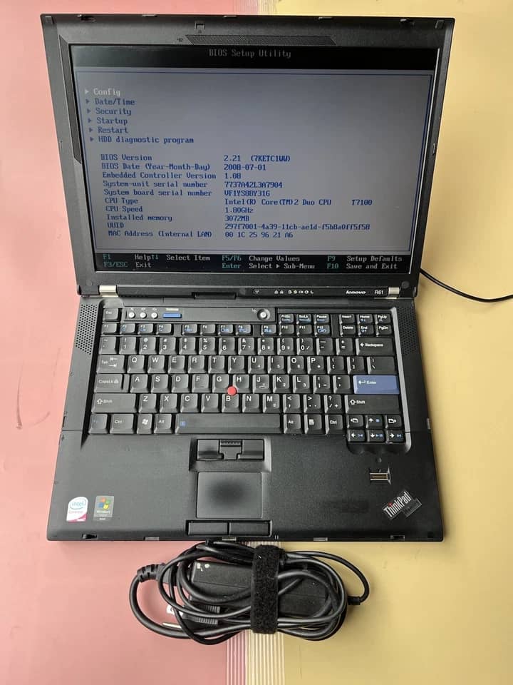 Lenovo ThinkPad R61 Computers 80GB 4GB Used - Good