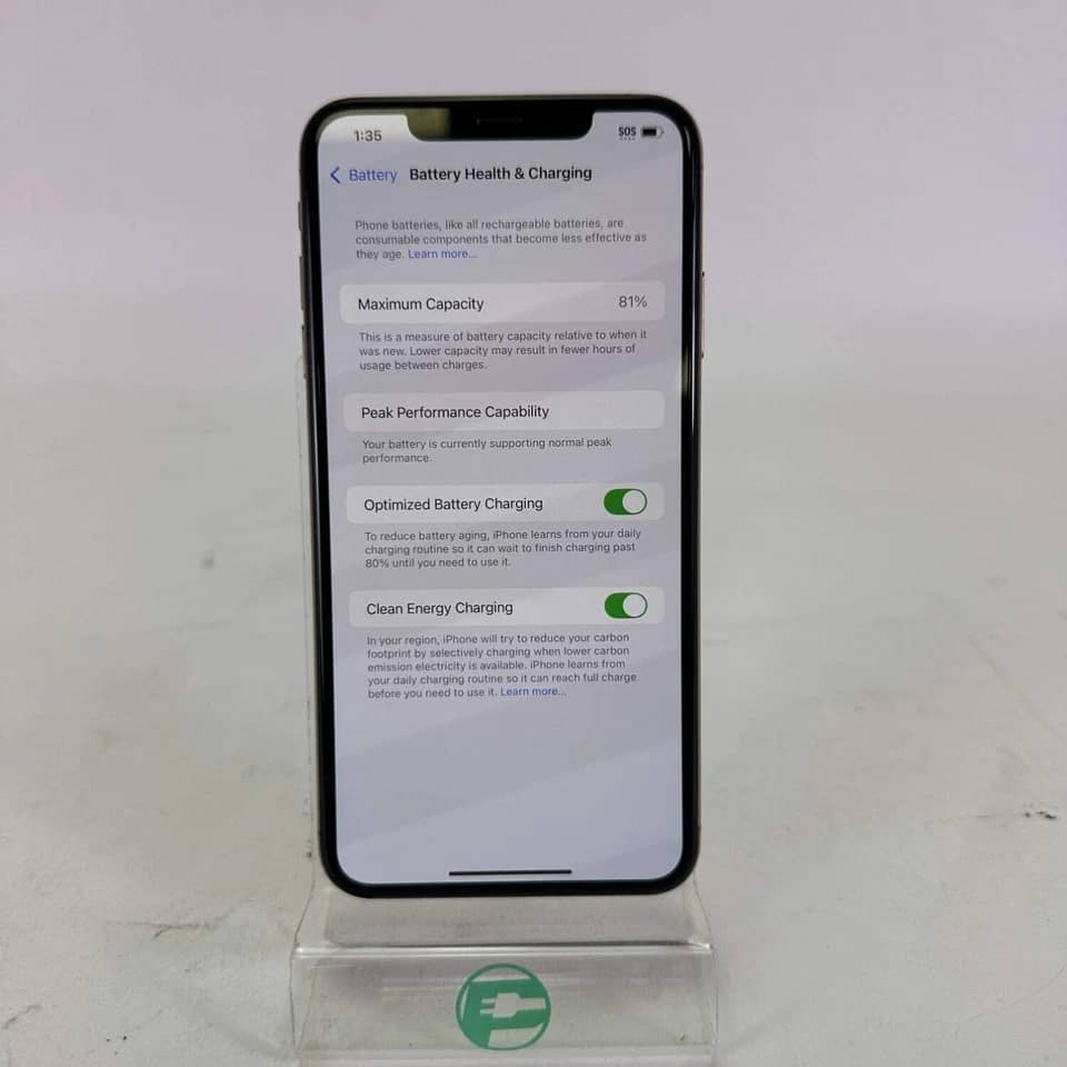 Apple iPhone XS Max Cell Phones Gold AT&T 256GB Refurbished - Excellent