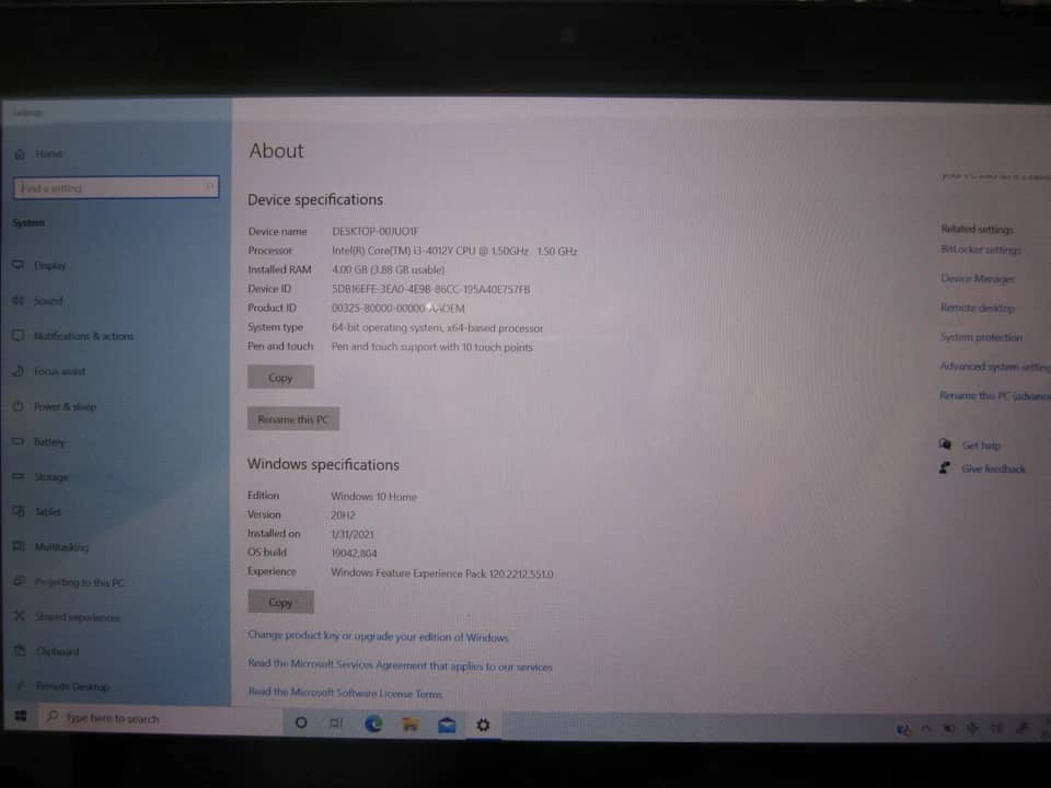 HP 612 G1 Computers 64GB 4GB Used - Good