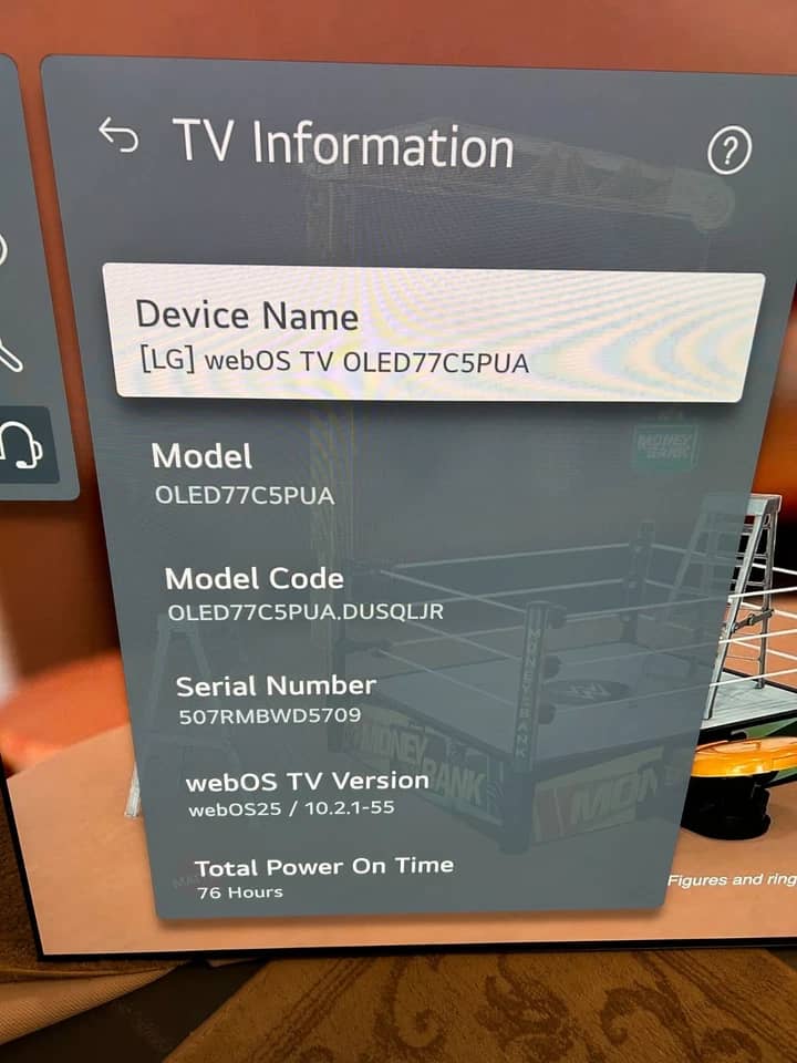 LG oled77c5pua TVs Black New