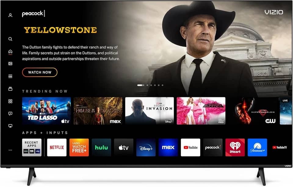 VIZIO m55q6-l4 TVs Black Open-Box Excellent