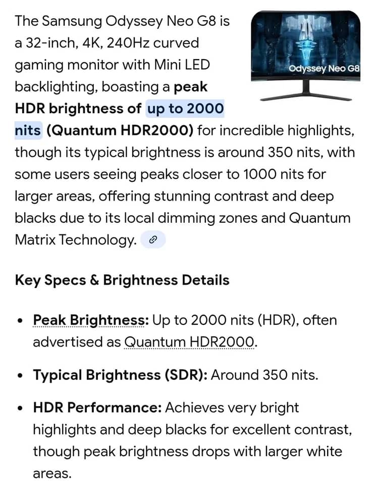 Samsung LS32BG852N Monitors New