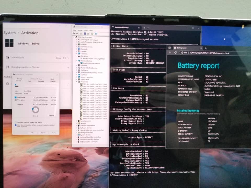Lenovo Yoga 9 2-in-1 Computers 1TB 16GB New