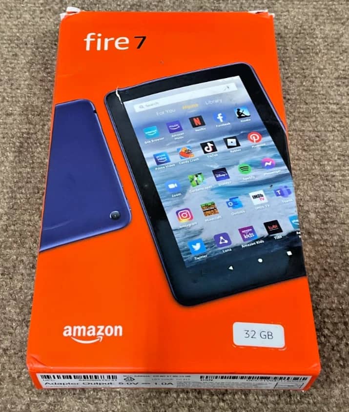 Amazon Fire 7 12th Tablets Black 16GB New