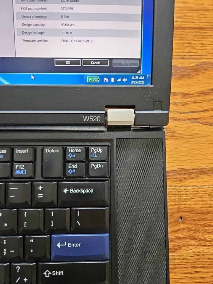 Lenovo ThinkPad W520 Computers 256GB 16GB Refurbished - Excellent