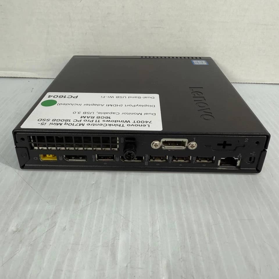 Lenovo ThinkCentre M710q Computers 512GB 12GB New