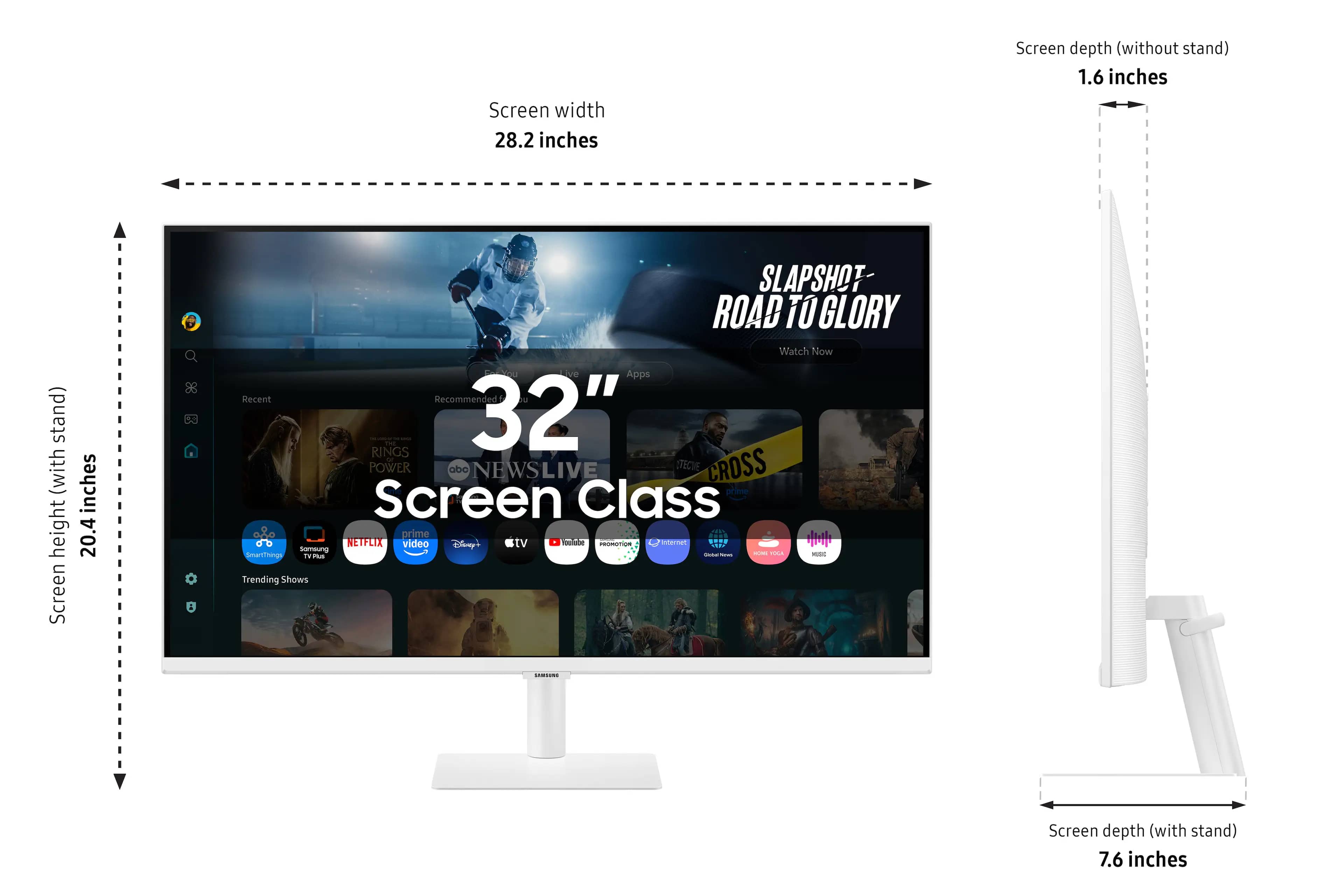Samsung LS32FM703U Monitors New