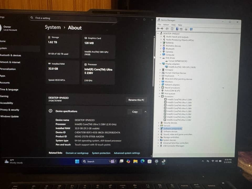 Lenovo ThinkPad X9 Computers 1.5TB 32GB New