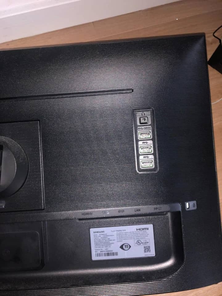 Samsung LS27A800UJ Monitors New Black