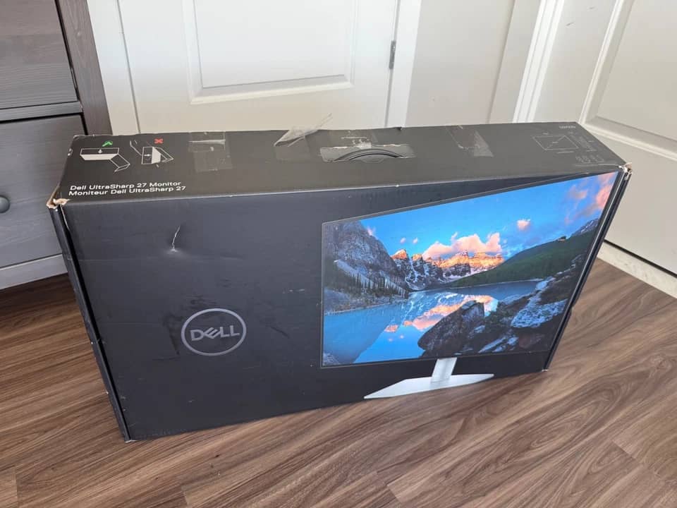 Dell U2724D Monitors Silver New