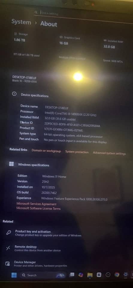 Razer Blade 16 Computers 2TB 64GB New
