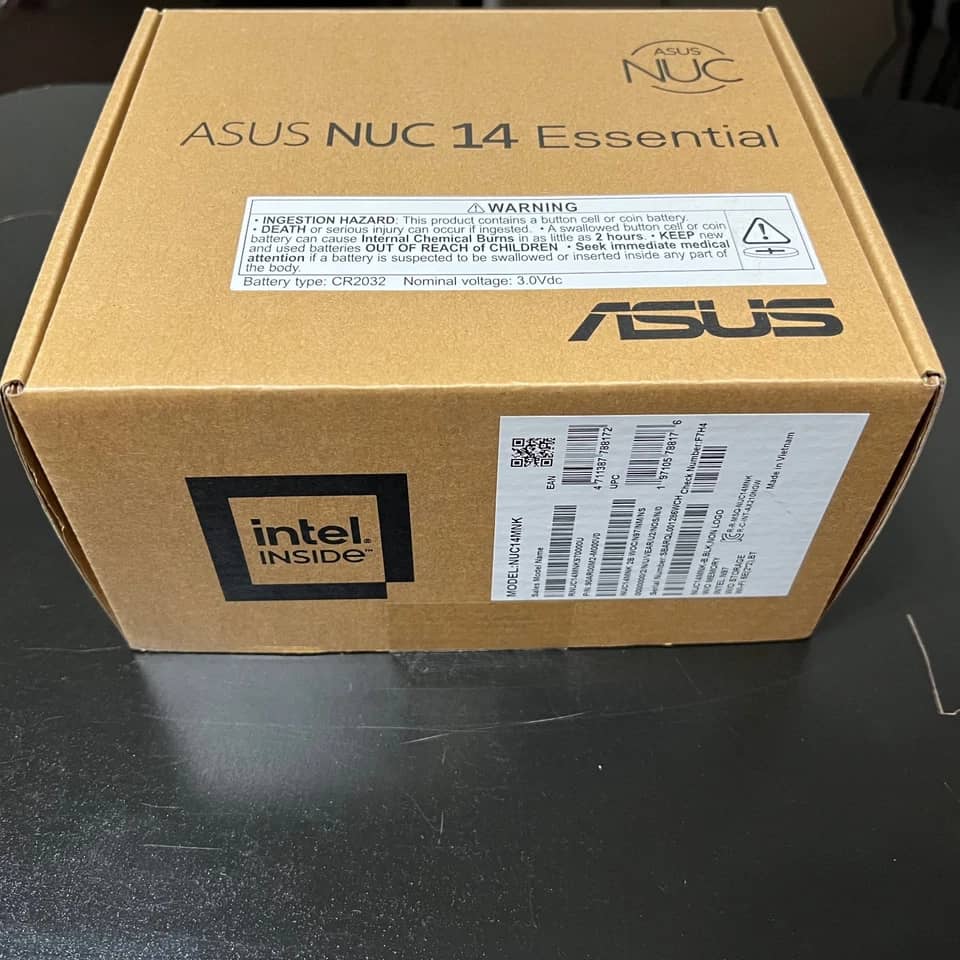 ASUS NUC 14 Essential Computers 512GB 16GB New