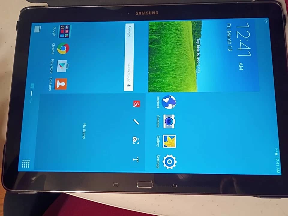 Samsung Galaxy Note tablets Tablets Black 16GB For parts or not working 8"