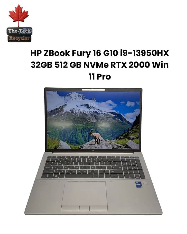 HP ZBook Fury 16 G10 Computers 2TB 64GB Used - Good