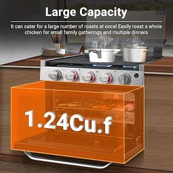 AMZCHEF HCK173-22A1 Gas Ranges New
