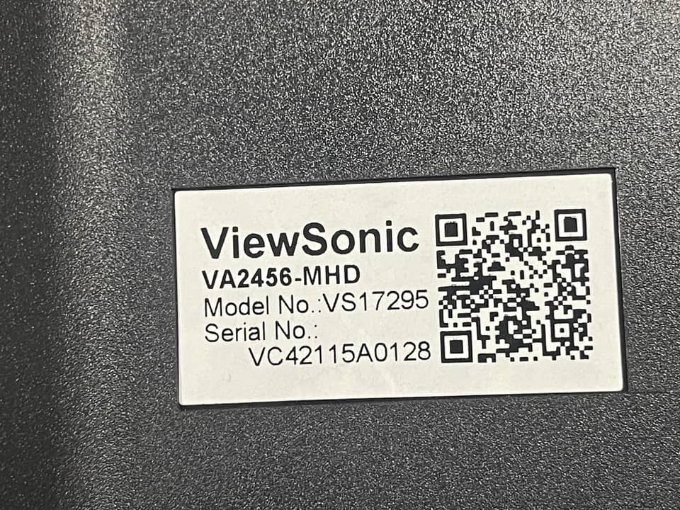 ViewSonic VA2456A-MHD_H2 Monitors Black New
