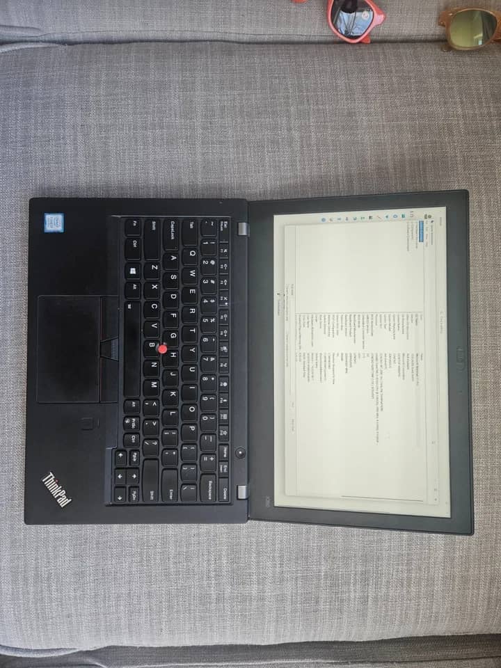 Lenovo ThinkPad X280 Computers 256GB 16GB Refurbished - Acceptable