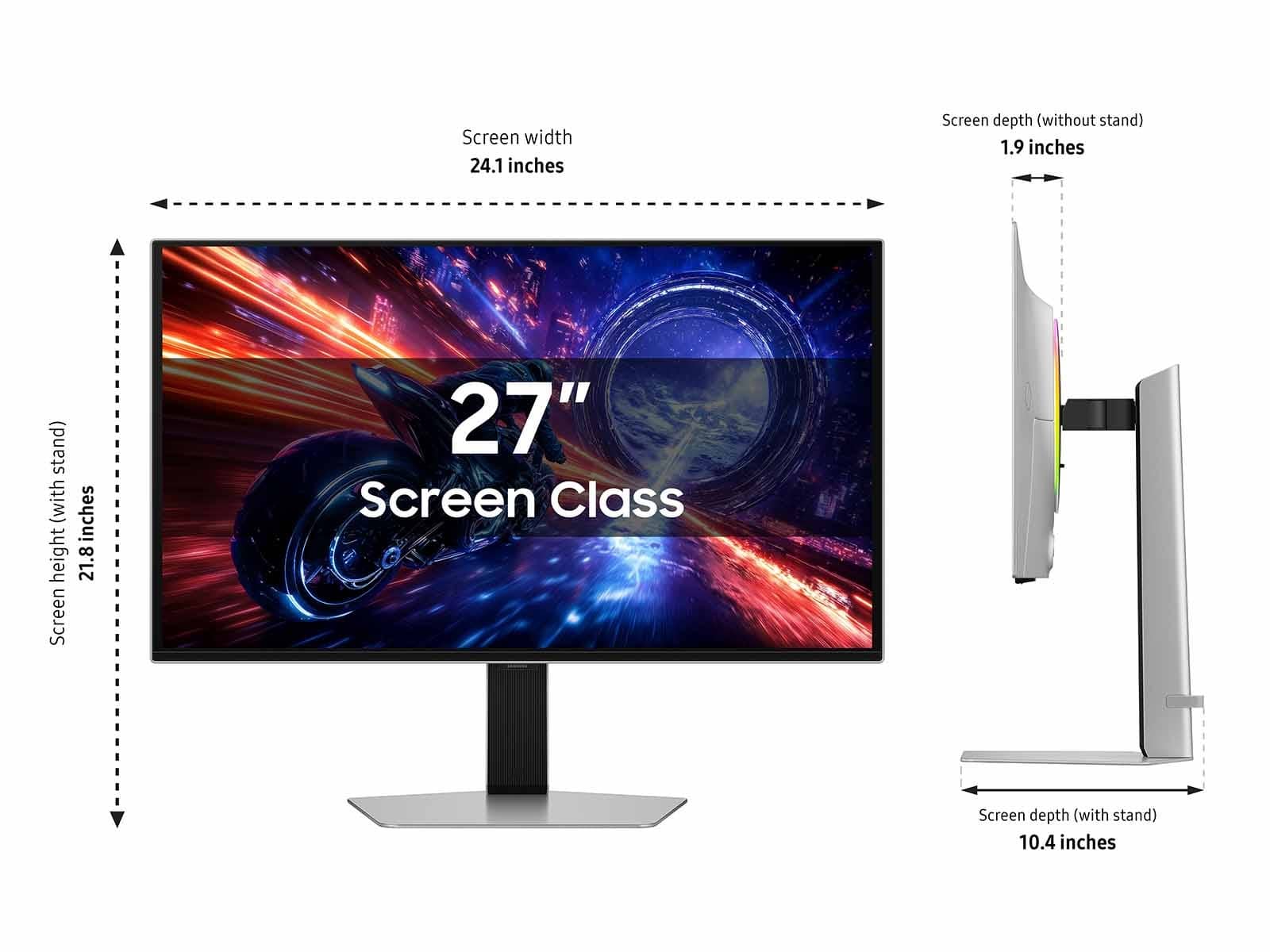 Samsung S27FG602SN Monitors Silver New