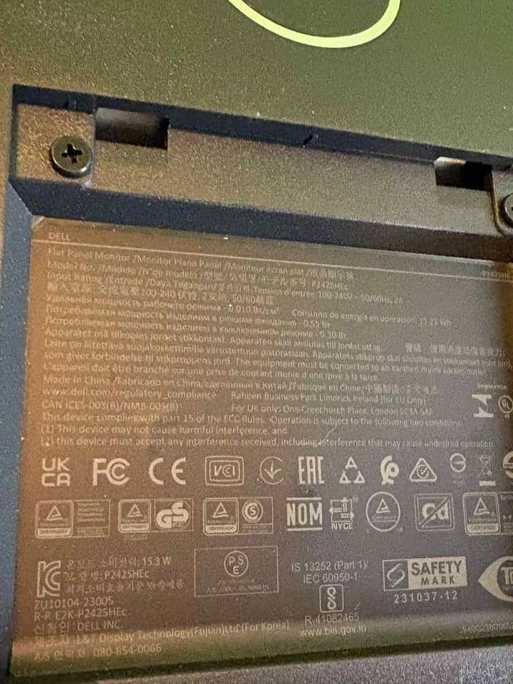 Dell P2425HE Monitors New