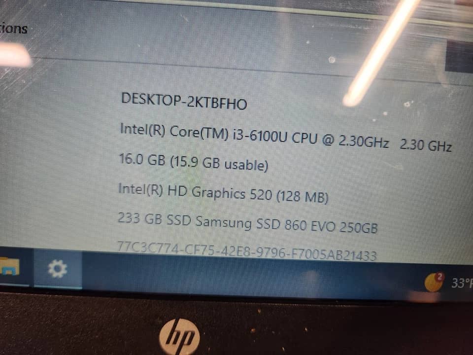 HP 15-ay Computers New