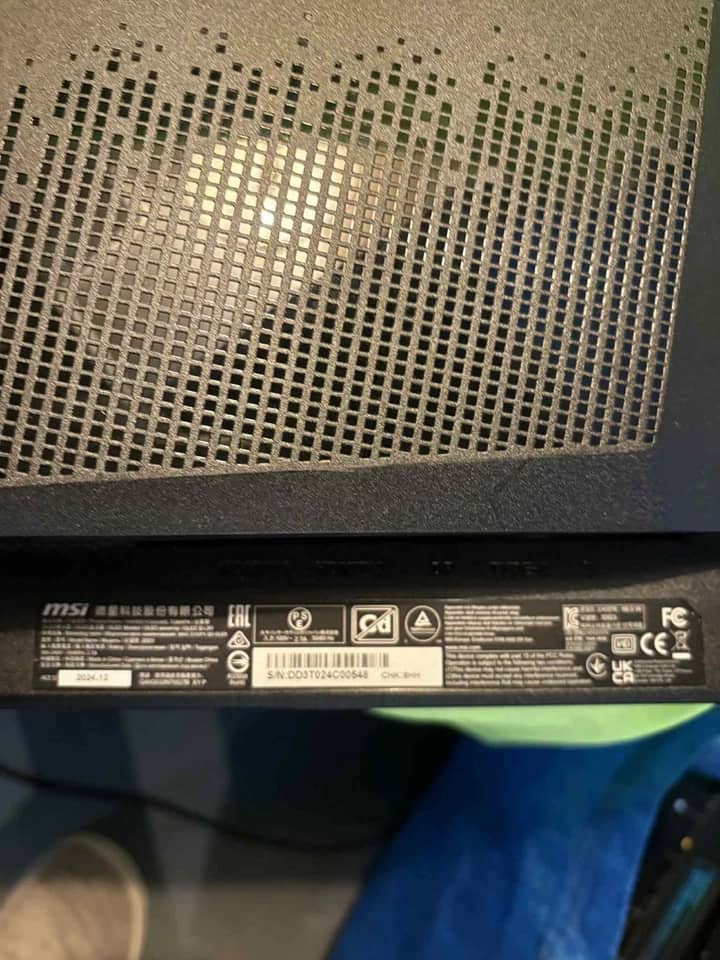 MSI MAG 321UPX QD-OLED Monitors Black New