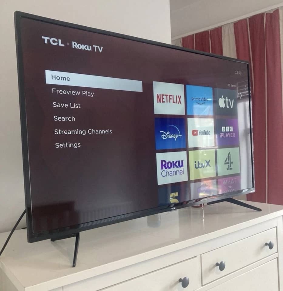 TCL 43p615 TVs Black Used - Good