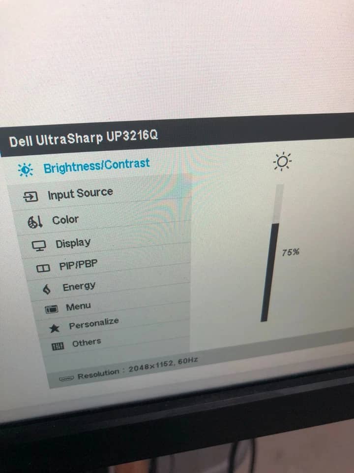 Dell UP3216Q Monitors Black Used - Good