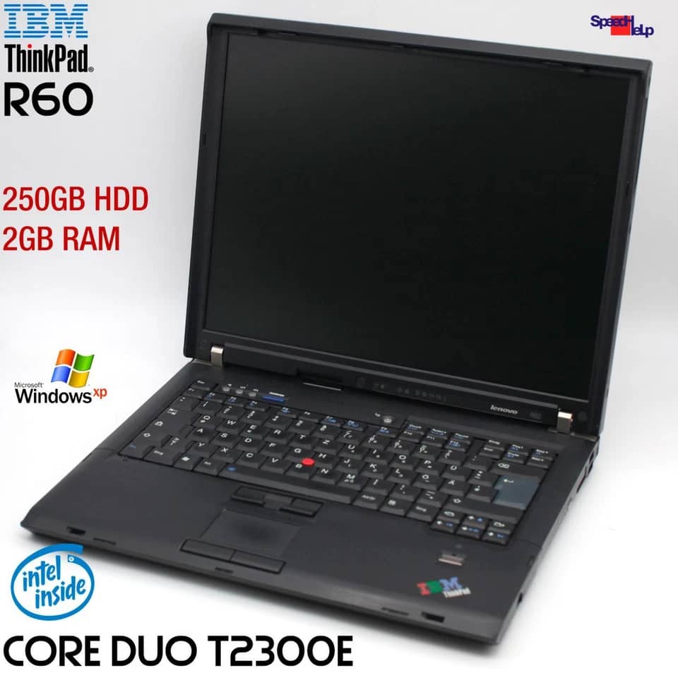 Lenovo ThinkPad R60 Computers 160GB 3GB Used - Good