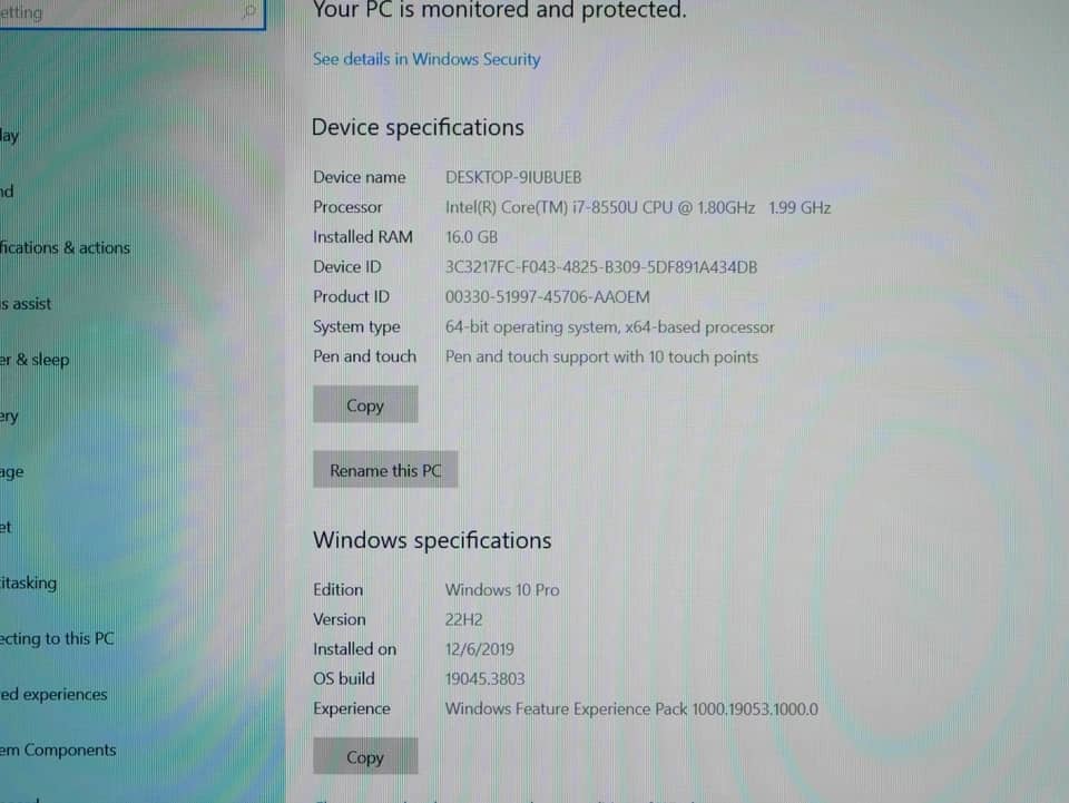 Samsung Notebook 9 Computers 256GB 16GB For parts or not working