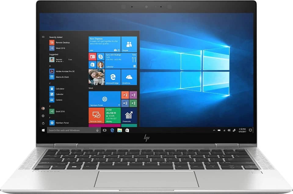 HP EliteBook 1030 G4 Computers 256GB 16GB Refurbished - Acceptable