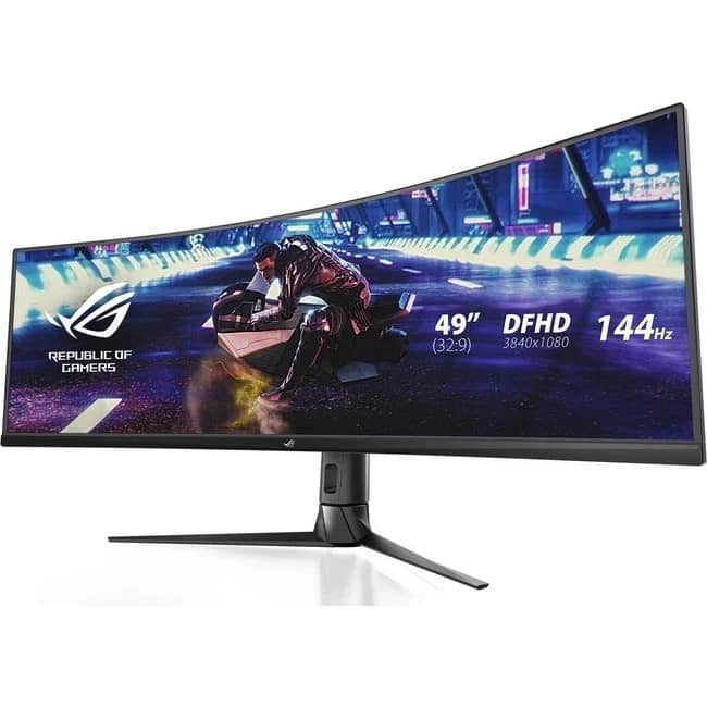 ASUS XG49VQ Monitors For parts or not working
