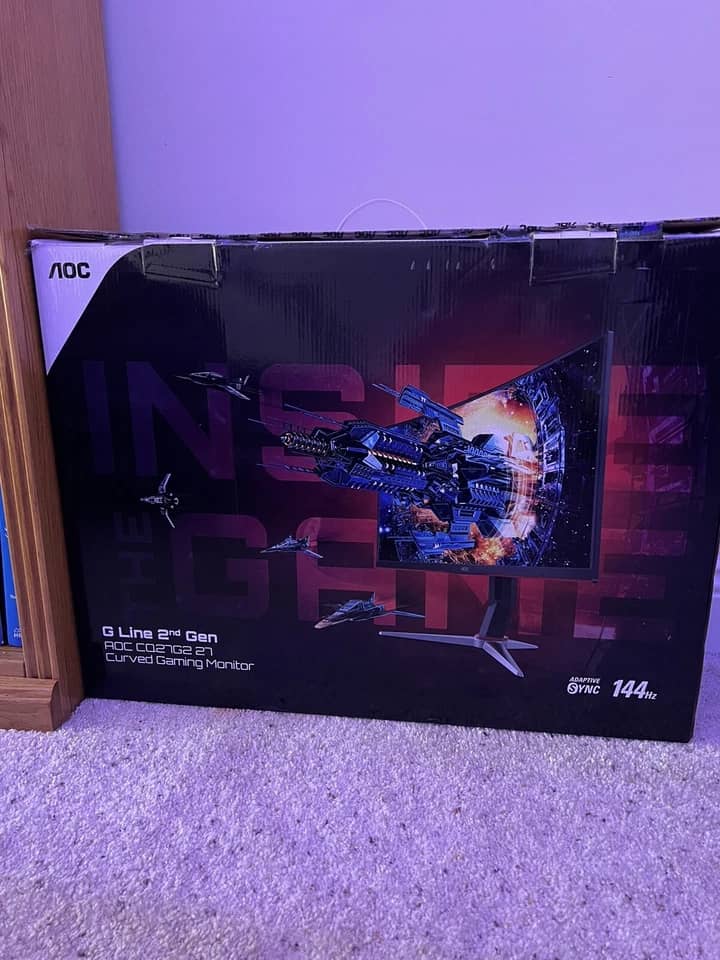 AOC CQ27G2 Monitors Black New