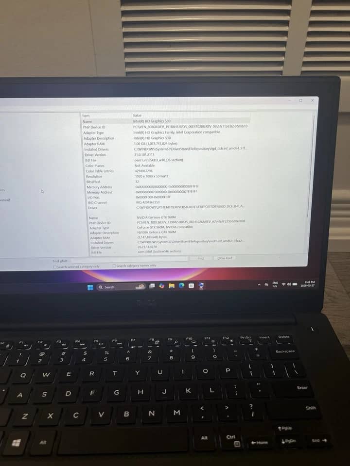 Dell XPS 15 9550 Computers 1000GB 16GB New