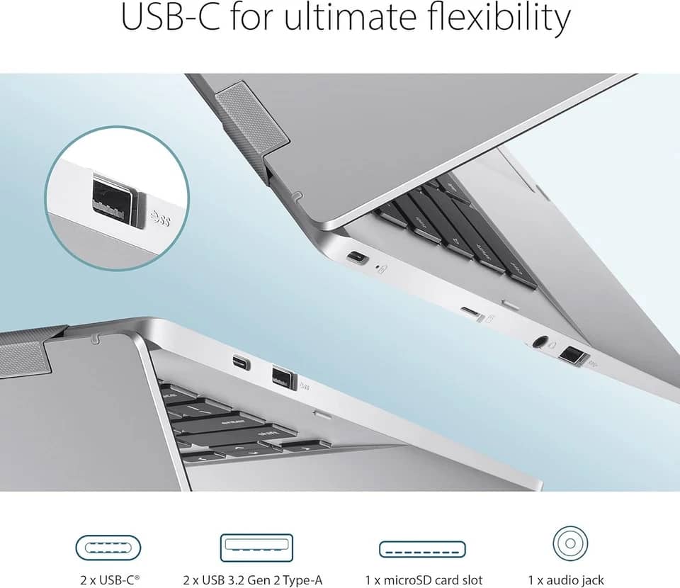 ASUS Chromebook CX1400CKA Computers 128GB 4GB Open-Box Excellent