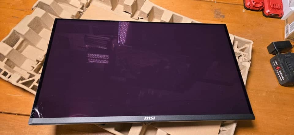 MSI MAG 271QPX QD-OLED Monitors Black New