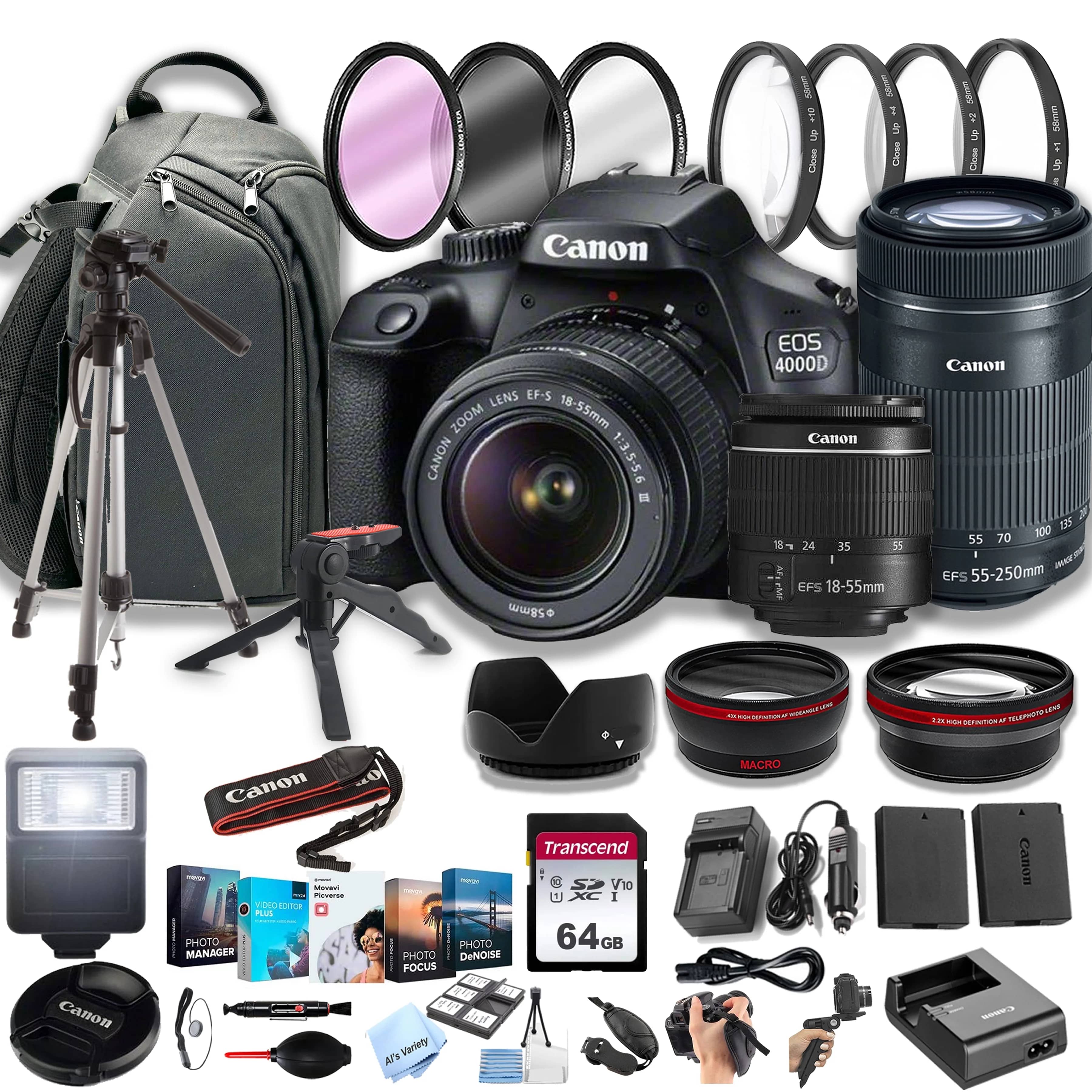 Canon EOS 4000D Digital Cameras New