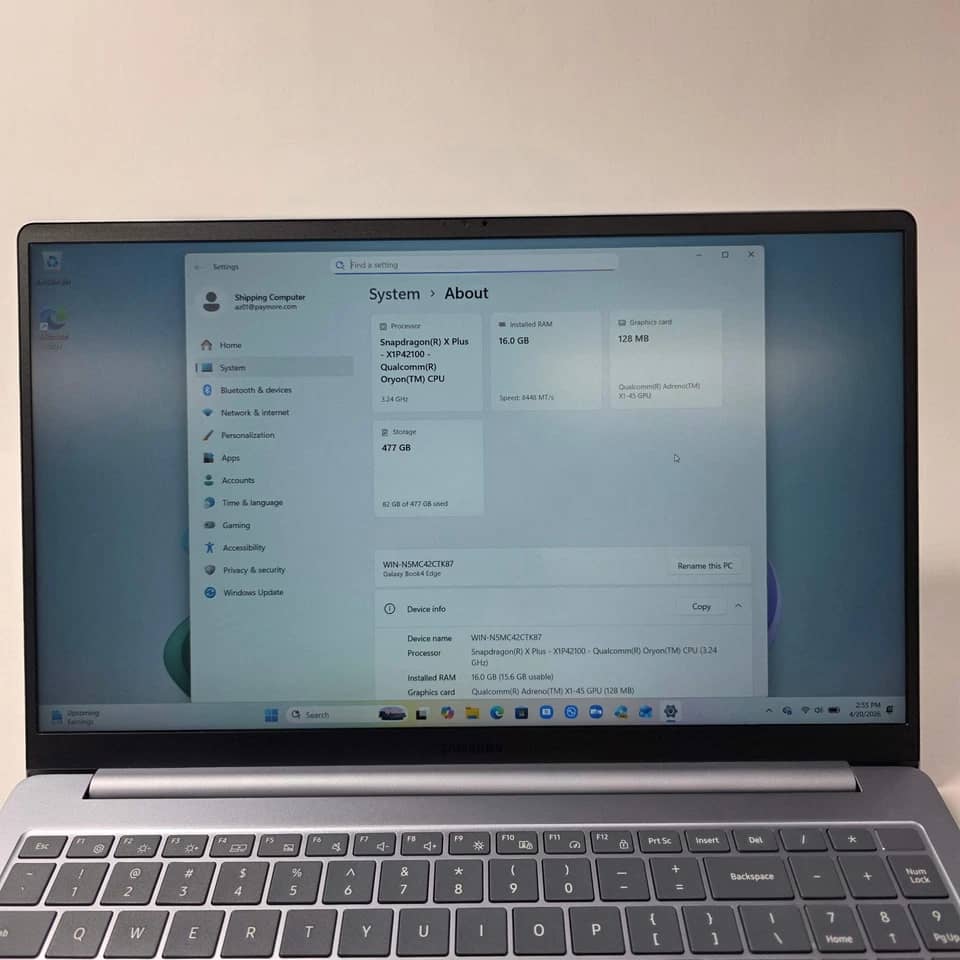 Samsung Galaxy Book4 Edge Computers 1TB 16GB New
