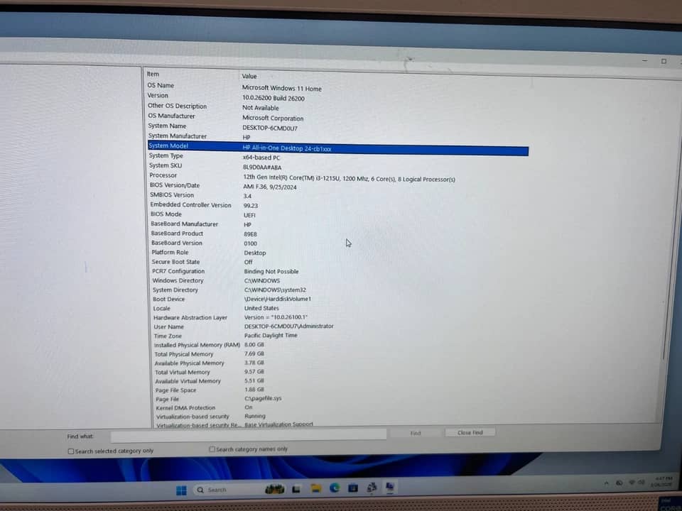 HP 24-cb1 Computers 1TB 16GB New