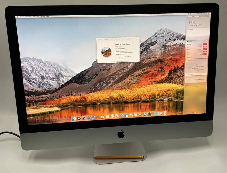 Apple iMac 27" 5K Computers 1.5TB 16GB Used - Good