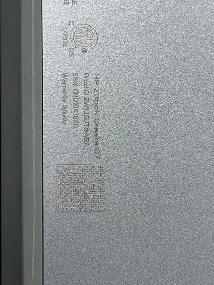 HP ZBook Create G7 Computers 256GB 32GB Refurbished - Excellent