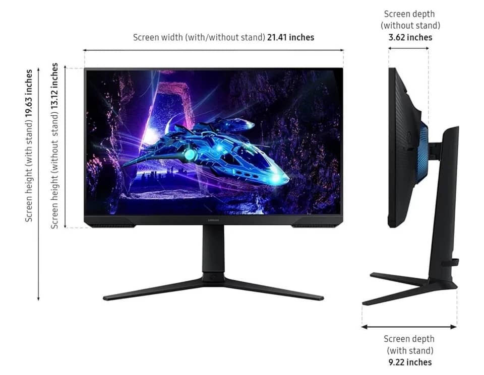Samsung S24DG302EN Monitors Black New
