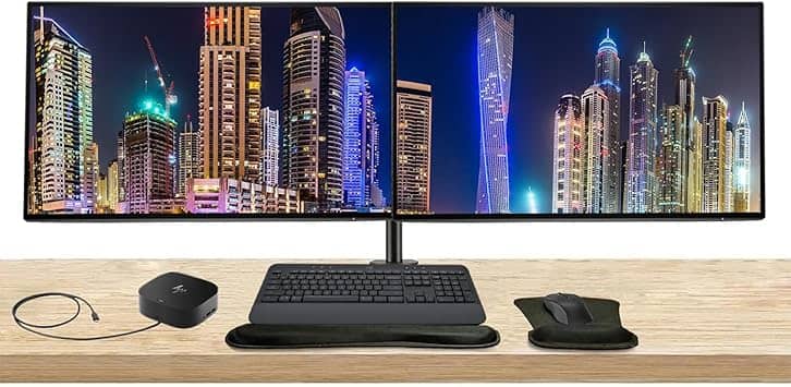 HP 727pu Monitors Silver New