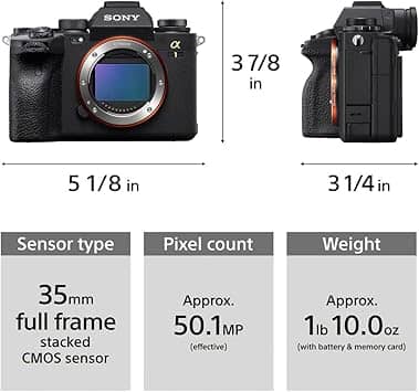 Sony Alpha 1 Digital Cameras Black New