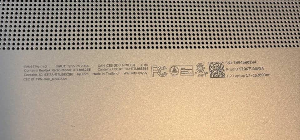 HP 17-cp2 Computers New