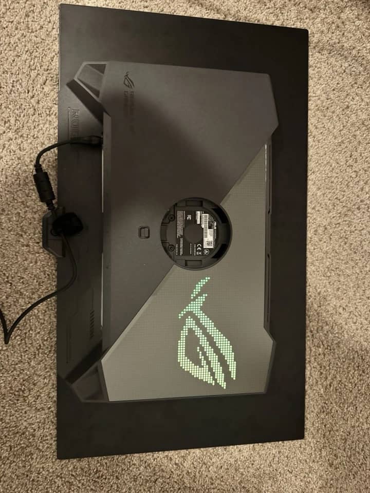 ASUS XG27AQDMG Monitors For parts or not working